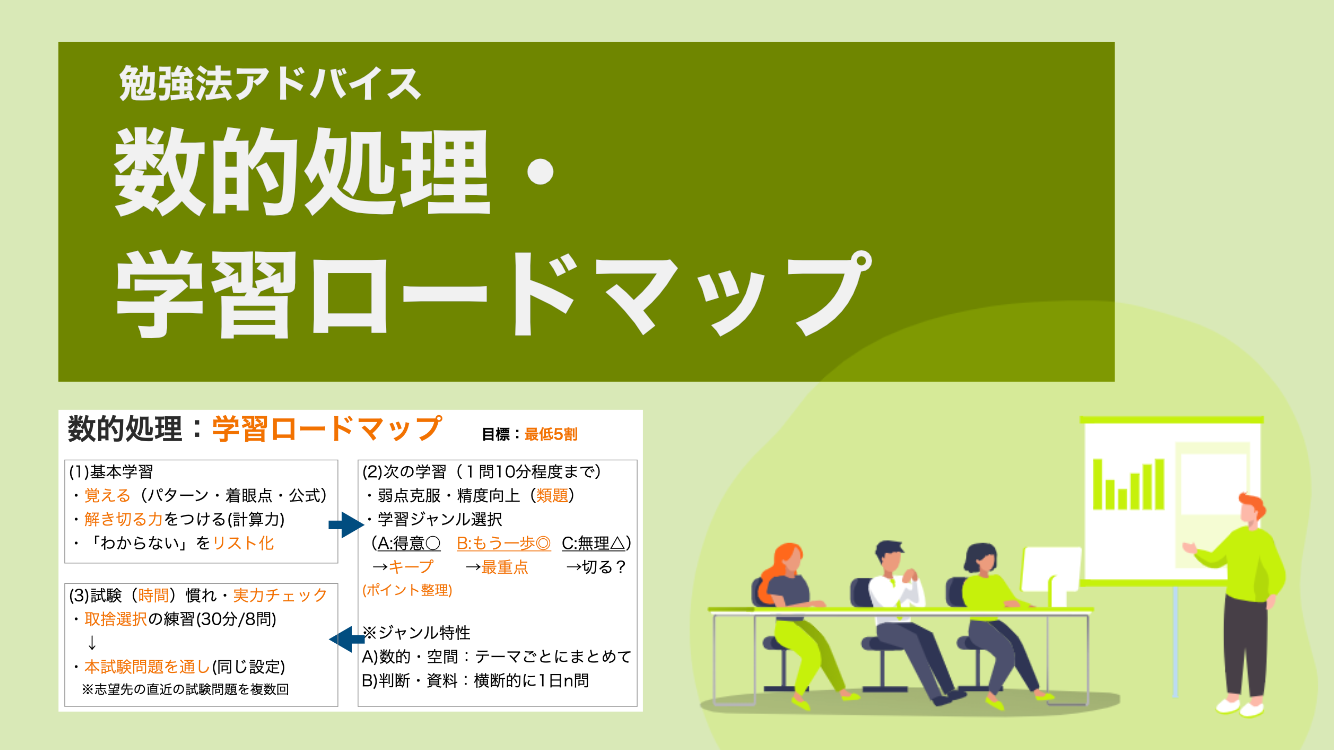 数的処理・学習ロードマップ（試験までの全体像を掴もう）